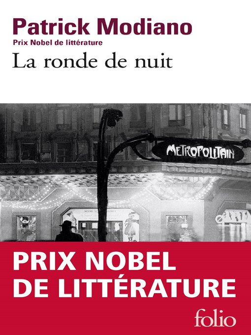 Title details for La ronde de nuit by Patrick Modiano - Available